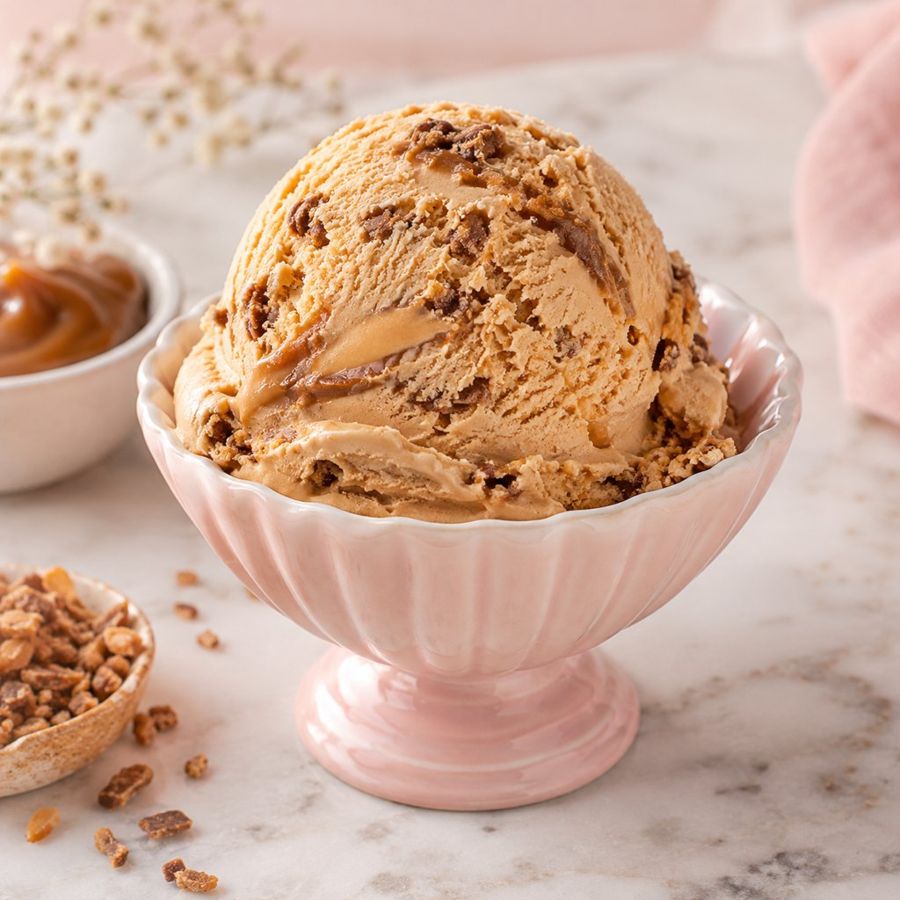 Dulce de leche granizado
